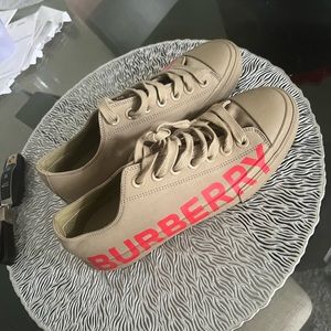 Authentic Burberry Chuck Sneaker - Size 38